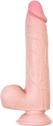 ToyFa Ρεαλιστικό Dildo με Όρχεις και Βεντούζα Flesh