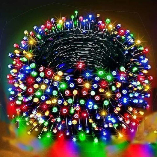 1000 LED Lights 30m Multicoloured String