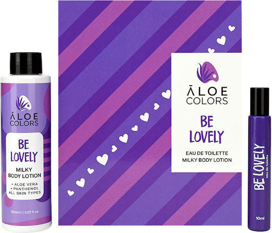 Aloe Colors Be Lovely Γυναικείο Σετ με Body Lotion 2τμχ