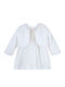 Children's Dress Long Sleeve Velvet White