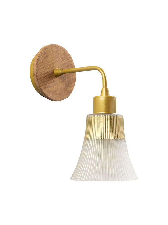 Opviq Lamp Wall with Socket E27 White 13x28cm