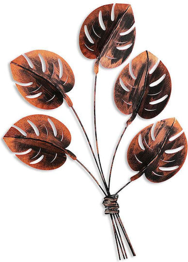 Monstera Wall Decor 930dyu1194 74x94cm Copper Wallity Metal