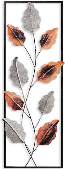 Wall Decor Fagus 930dyu1203 32x90cm Silver-copper Wallity Metal