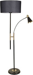 Opviq Forza Floor Lamp H165cm. Black