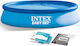 Intex Easy Set Round Swimming Pool PVC 5621L Inflatable 366x76cm Blue with Accessories