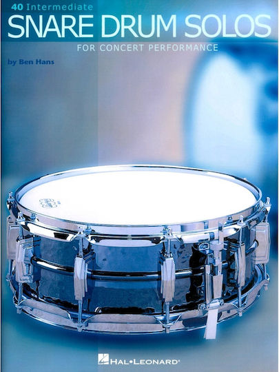 Hal Leonard 40 Intermediate Snare Παρτιτούρα για Ντραμς
