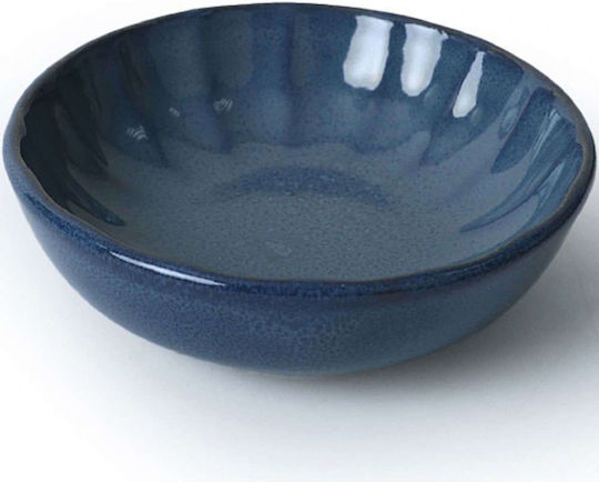 Hermia Serving Bowl Round Ceramic Blue 6pcs 8684283059423