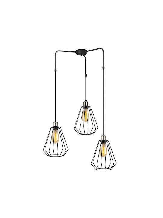 Opviq Pendant Light Black 68x68x100cm