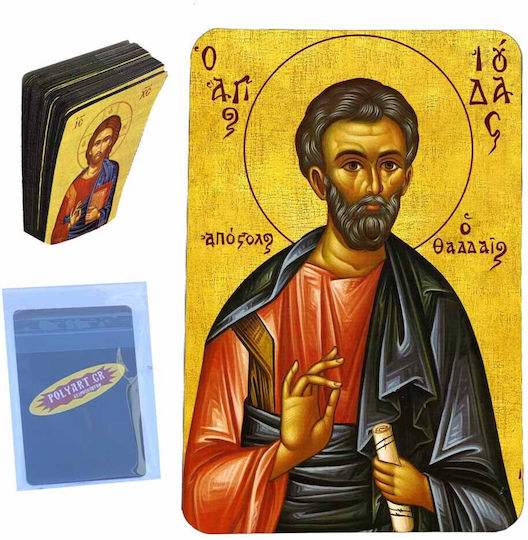 Heiliger Judas Karten-Magnet 8,5cm x 5,5cm 50 Stück