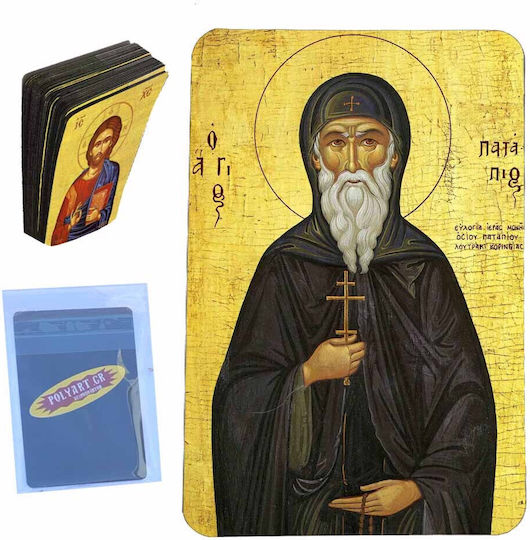 Heiliger Patapios Karten-Magnet 8,5cm x 5,5cm 50 Stück