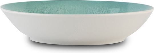 Nava Farfurie adâncă din Porțelan Light Blue cu Diametru 20cm Nava Farfurie adâncă din Porțelan Light Blue cu Diametru 20cm