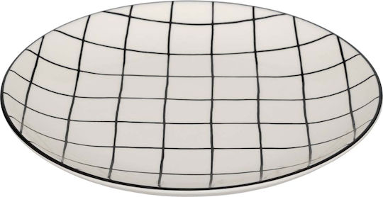 Farfurie joasă Ceramică Alb cu Diametru 27cm