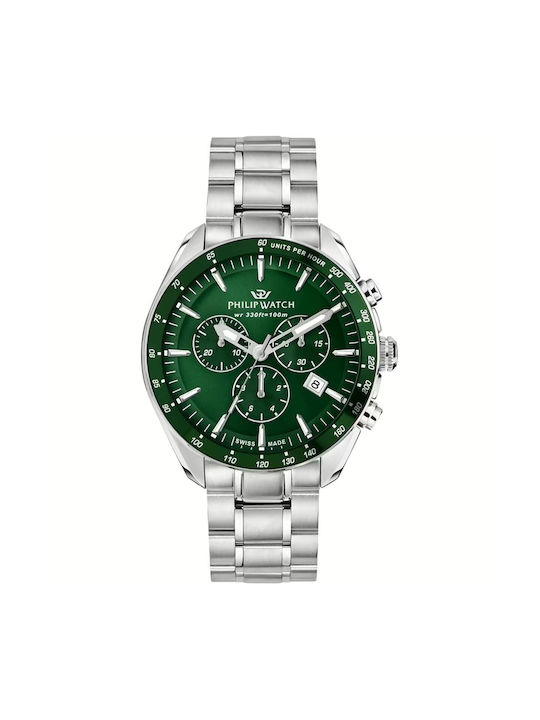 Philip Watch Blaze Ceas Bărbați 42mm Cronograf ...