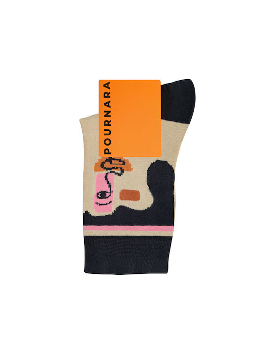 Pournara Women's Socks Colorful