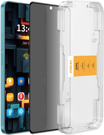 Закалено стъкло Enkay за лесен монтаж против надничане за Oneplus Nord 4