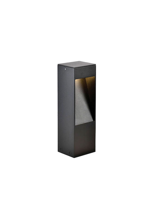 Viokef Lampa Post Mic LED Pentru Exterior 7W Cu Alb Cald IP65 Gri