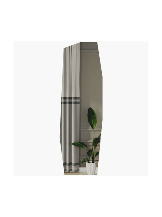 Oglindă de Perete Aural 116sam1213 40x2.2x120cm Negru Hanah Home MDF