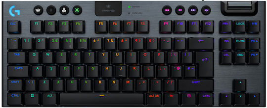 Logitech G915 X Lightspeed Wireless Gaming Mechanical Keyboard Tenkeyless with GL Linear switches and RGB lighting (English US)