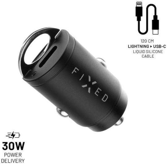 Fixed Auto-Ladegerät 30W mit Anschlüssen: 2xType-C