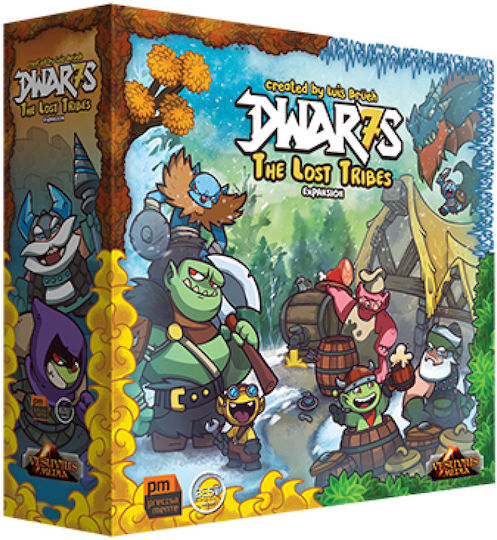 Extensie de Joc Dwar7s Lost Tribes pentru 1-4 Jucători 12+ Ani Vesuvius Media