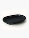 Hermia Serving Platter Oval Black 15x25cm