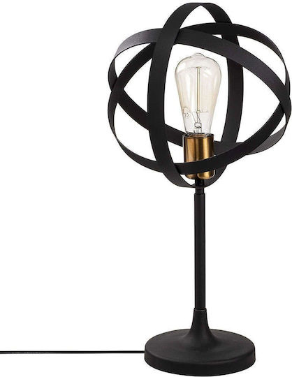 Opviq Decorative Lamp with Socket for Bulb E27 Black