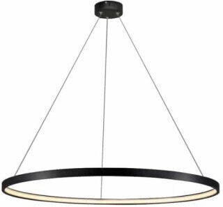Light Prestige Black LED Ceiling Light 40x40x120cm