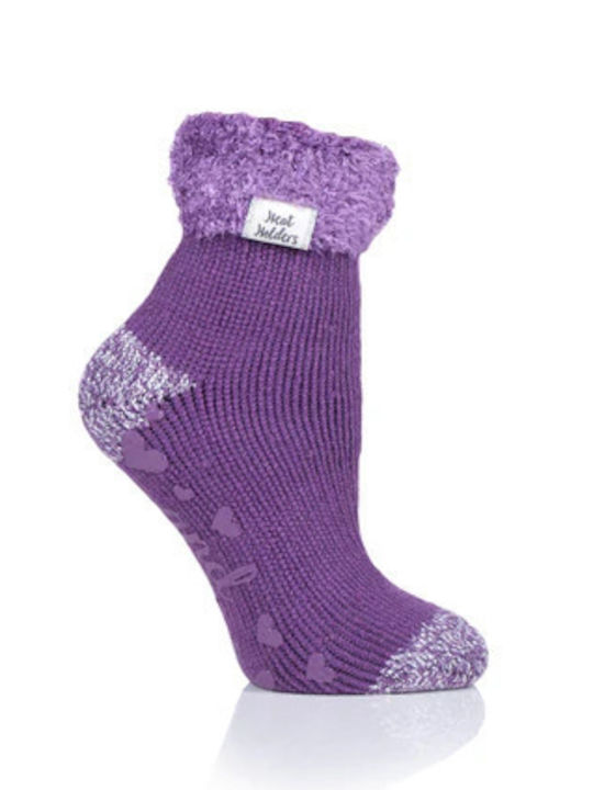 Heat Holders Sosete termice pentru femei Violet