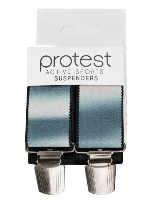 Protest Suspenders Monochrome Green