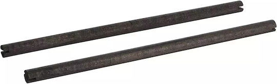 Numfor Μαύρη Ξύλινη Πατήθρα 28.5cm
