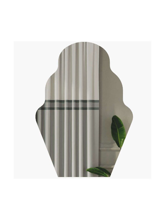 Perilla Wandspiegel 116sam1212 50x2,2x70cm Schwarz Hanah Home MDF