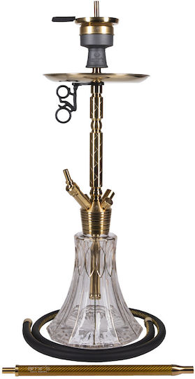 Amy Ναργιλές Μονός Clear-gold 72cm