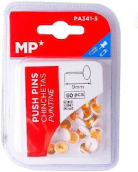 Madrid Papel 60 Drawing Pins 9mm