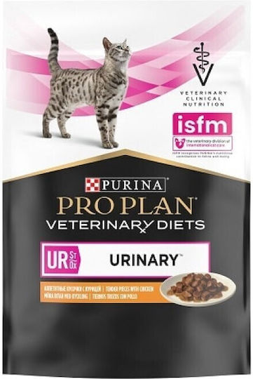 Pro Plan Veterinary Diets Мокра Храна за Котки в Чантичка с Пилешко 85гр