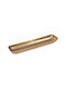 Pagri Dekorativer Aluminiumteller Gold Set aus 4 Stück 023577 Aluminium