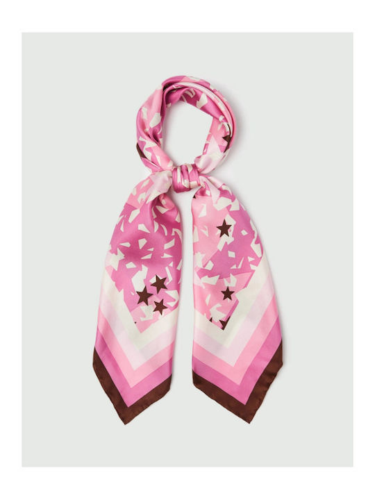 Marella Women's Silk Scarf Pink