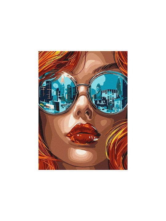 Painting by Numbers Ideyka 30x40cm London Through Eyes