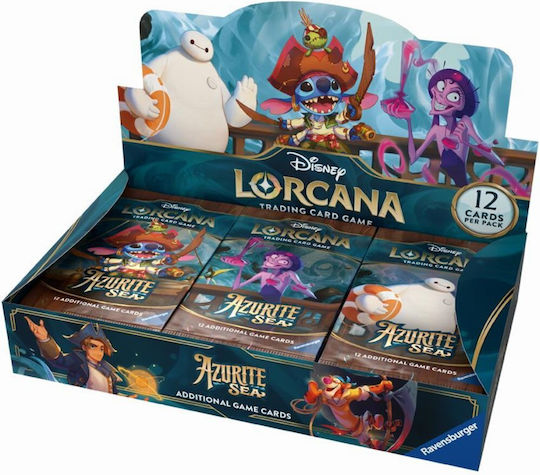 Ravensburger Disney Lorcana Trading Card Games Booster Box Azurite Sea Various Designs