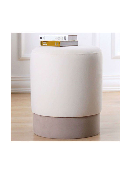 Stool For Living Room Upholstered with Fabric R...