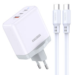 Kakusiga KSC-933 65W Cu Cablu USB-C USB-C