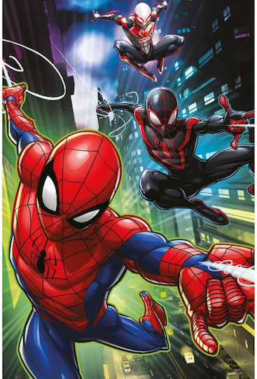 Spiderman Blanket Fleece Multicolored 100x150cm