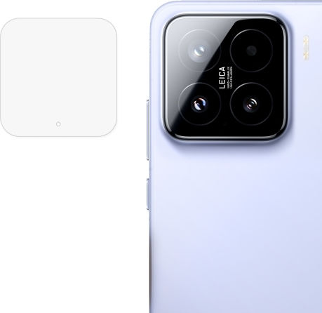 Hat-prince 9h Rear Camera Protection Tempered Glass Transparent for the Xiaomi 15