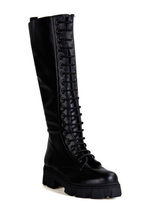 Damenstiefel Schwarz sib-428 (blk)