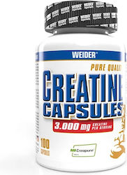 Weider Creatina Capsule Monohidrat Micronizat Creapure 3000mg 100 Capsule