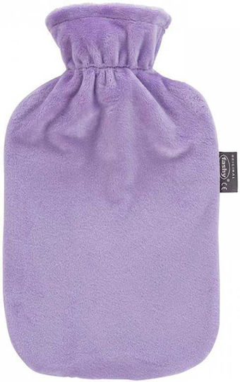 Fashy 6712 Hot Water Bottle in Purple color with Cover General Use 2000ml