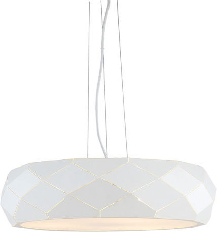 Light Prestige Κρεμαστό Φωτιστικό Λευκό με Ντουί E27 47x120x120εκ.