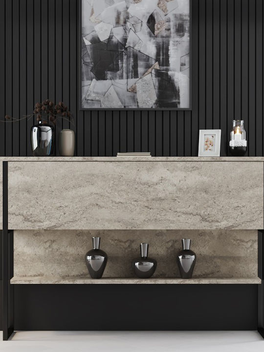 Κονσόλα Luxe 618bly1410 120x30x80cm Travertine ...