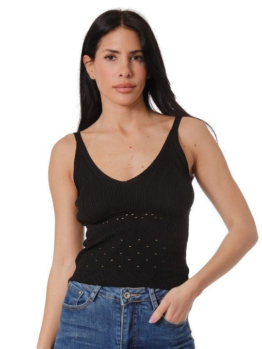 Black Sleeveless Top