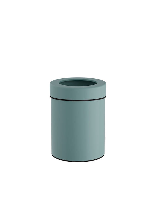Pam & Co Πλαστικό Καλάθι Αχρήστων 6lt Γαλάζιο 20x20x28cm