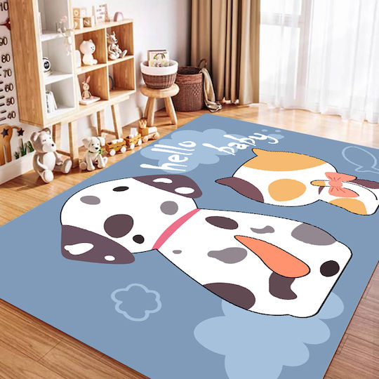 Homeone Kids Rug Albastru deschis 160x220cm